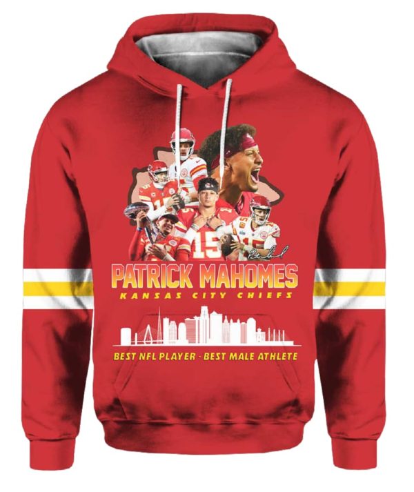 15 Chiefs Football Unisex Hoodie