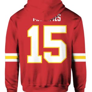 15 Chiefs Football Unisex Hoodie 3