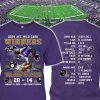 2024 AFC Wild Card Winners Ravens 28-14 Steelers Shirt