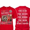 2025 National Champions Ohio State Two-Sided Shirt