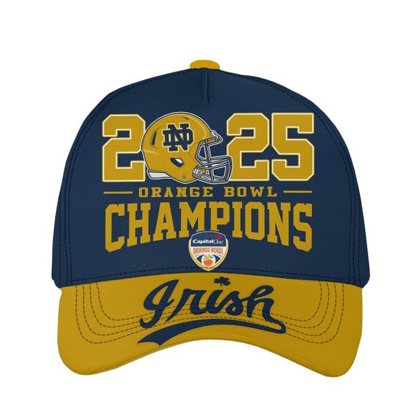 2025 Orange Bowl Champions Irish Cap