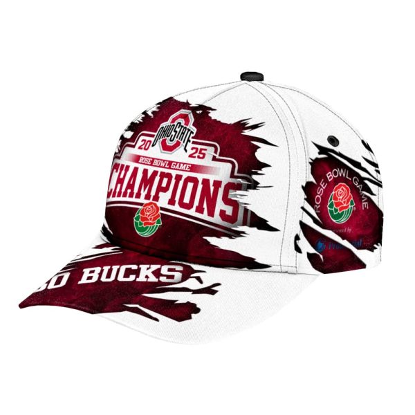 2025 Rose Bowl Game Champions Go Bucks Cap