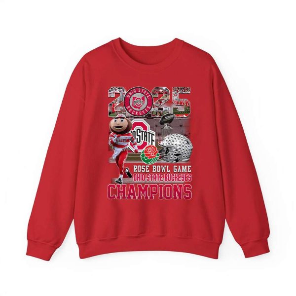 2025 Rose Bowl Game Ohio State Champions Shirt