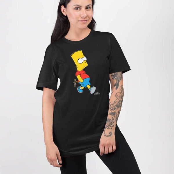 20th Century Television The Simpsons Bart Simpson With Slingshot Shirt