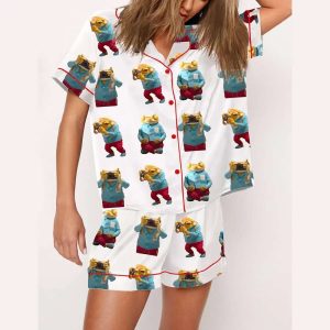 Bad Bunny Party Pajama Set