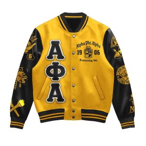 Alpha Phi Alpha 1906 Baseball Jacket 2