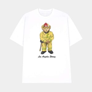 Firefighter Bear Relief Los Angeles Strong Shirt 1