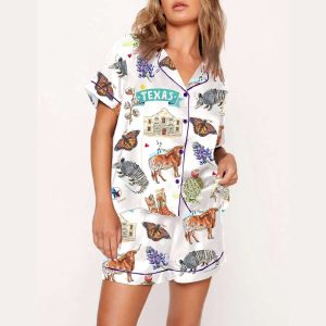 Texas Travel Pajama Set1