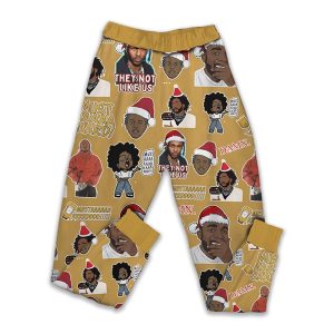 All I Want For Christmas Is Kendrick Lamar Mustard Pajamas Set 3