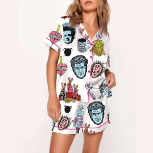 David Lynch Twin Peaks Pajama Set1