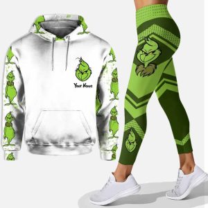 Grnch Rock Paper Scissors I Win Personalized Hoodie and Leggings