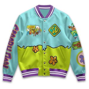 Scooby Dooby Doo Where Are You Baseball Jacket1