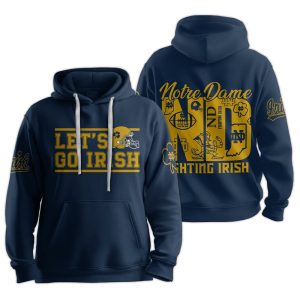 Notre Dame Football Unisex Hoodie