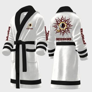 Custom Redskins Luxurious Comfort Bathrobe 4