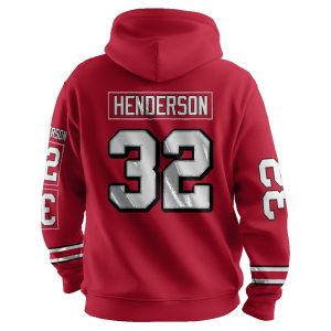 Henderson 32 Ohio State Football Unisex Hoodie2