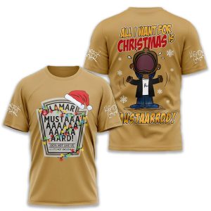 Kendrick Lamar All I Want For Christmas Is Mustard Shirt