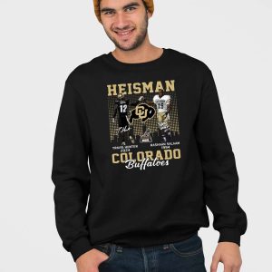 Heisman Travis Hunter 2024 Rashaan Salaam 1994 Buffaloes Shirt 3