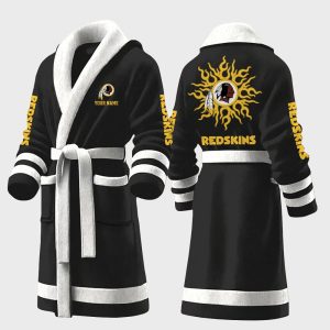 Custom Redskins Luxurious Comfort Bathrobe 2