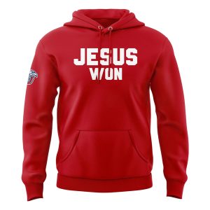 Coach Jamey Chadwell Jesus Won Hoodie 2