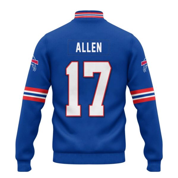 Allen 17 Buffalo Football Unisex Varsity Jacket