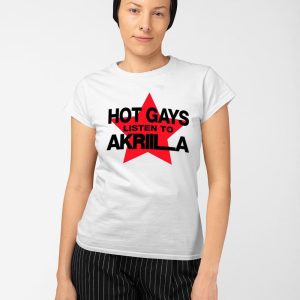 Hot Gays Listen To Akriila Shirt