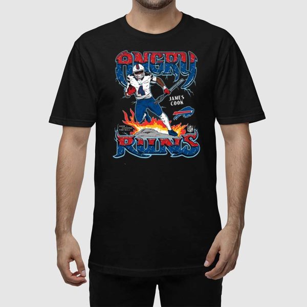 Angry Runs James Cook Shirt