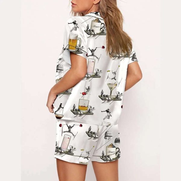 Aprés Ski Beer Cocktails Pajama Set