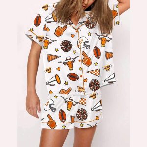 Womens Texas Longhorns Pajama Set