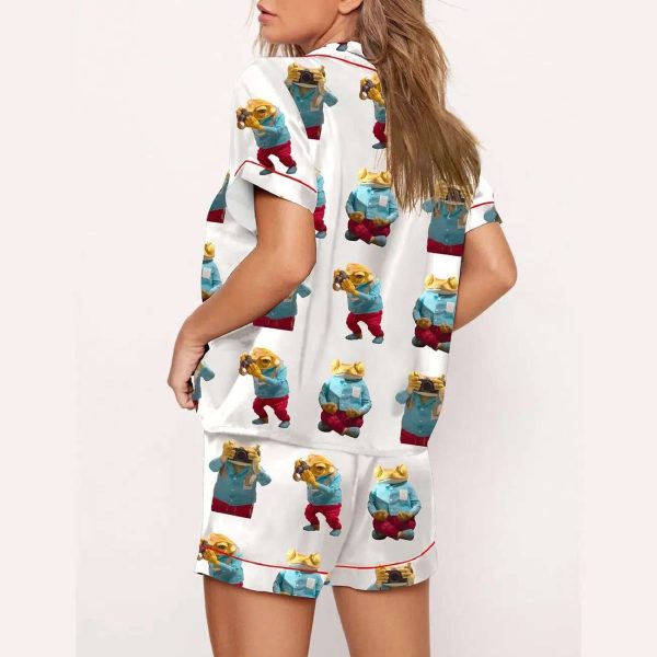 Bad Bunny Party Pajama Set