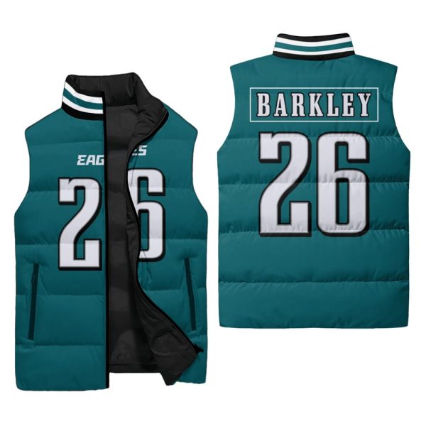 Barkley 26 Philadelphia Football 3D Unisex Puffer Vest