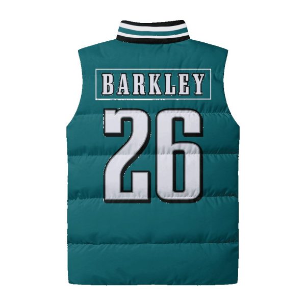 Barkley 26 Philadelphia Football 3D Unisex Puffer Vest