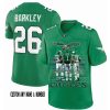 Barkley Hurts Brown Eagles Jersey