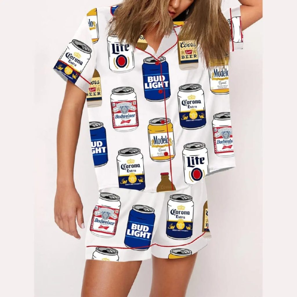 Beer Bottles Pajama Set