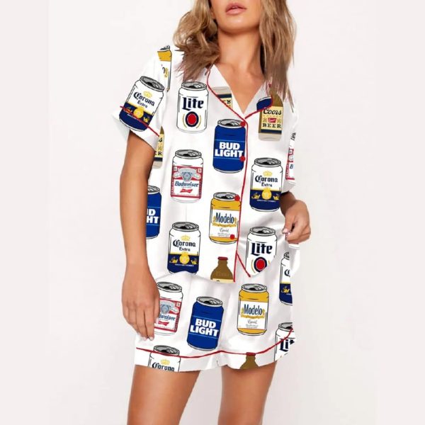 Beer Bottles Pajama Set