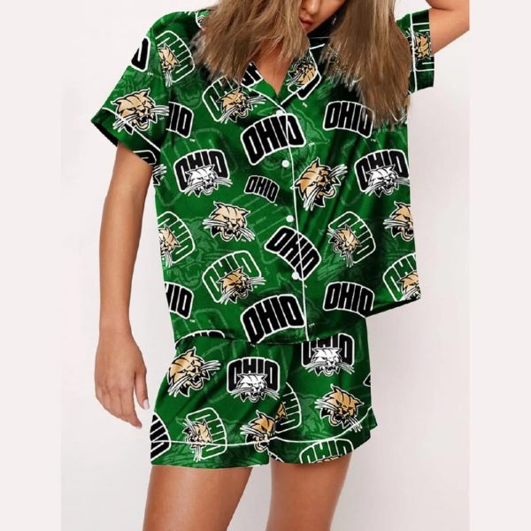 Bobcats Football Pajama Set