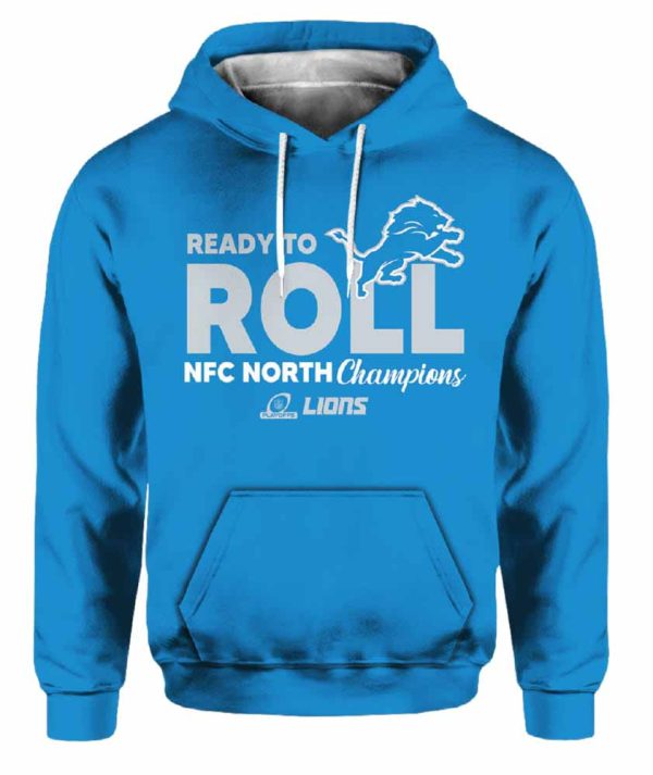 Ready To Roll NFC Champions Lions Back To Back Hoodie