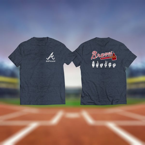 Braves Deaf Awareness ASL Shirt Giveaway 2025