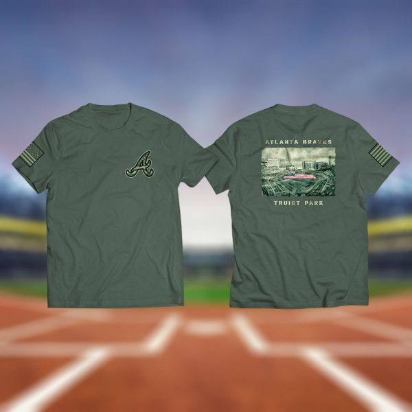 Braves Military Appreciation Truist Park Shirt Giveaway 2025