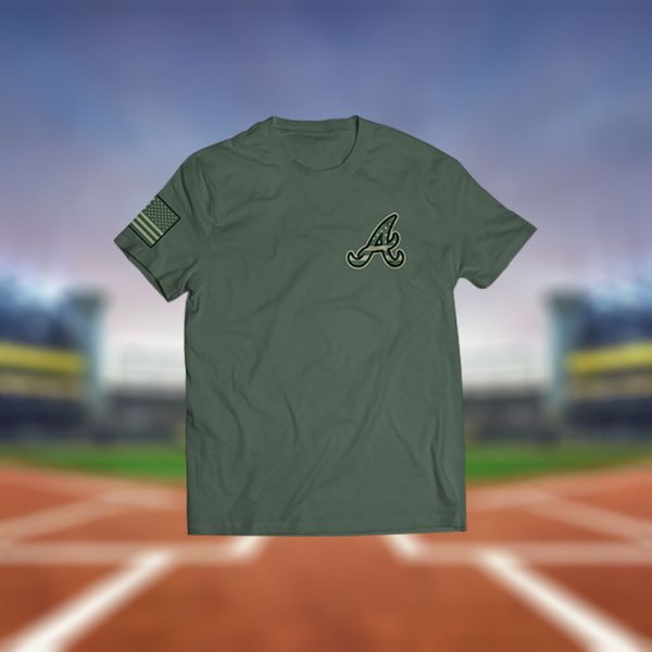 Braves Military Appreciation Truist Park Shirt Giveaway 2025