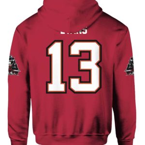 Buccaneers Evans 13 Football Unisex Hoodie 3