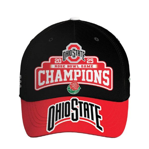 Buckeyes 2025 Rose Bowl Game Champions Cap