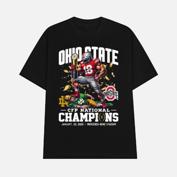 Buckeyes CFP 2025 Champs Shirt