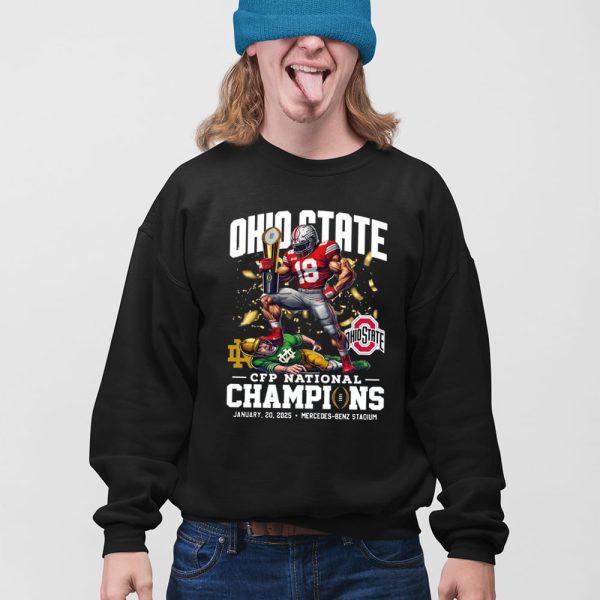 Buckeyes CFP 2025 Champs Shirt