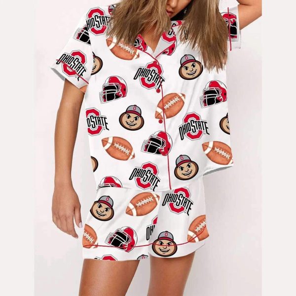 Buckeyes Football Pajama Set