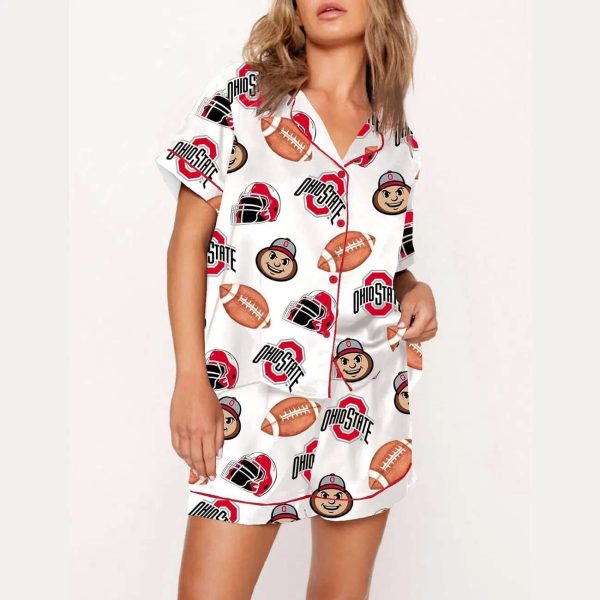 Buckeyes Football Pajama Set