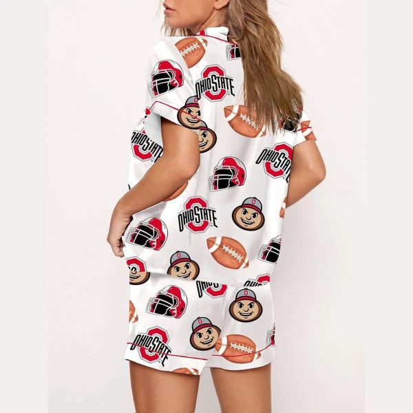 Buckeyes Football Pajama Set