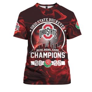 Buckeyes Football Rose Bowl Game Champions 2025 Shirt 2