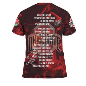 Buckeyes Football Rose Bowl Game Champions 2025 Shirt 3