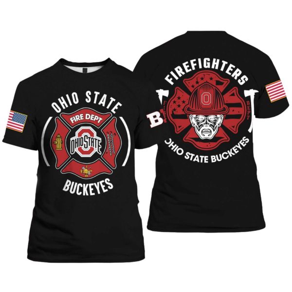 Buckeyes x 2025 Firefighter Appreciation Night Shirt