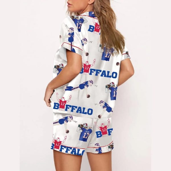 Buffalo Football Allen 17 Pajama Set